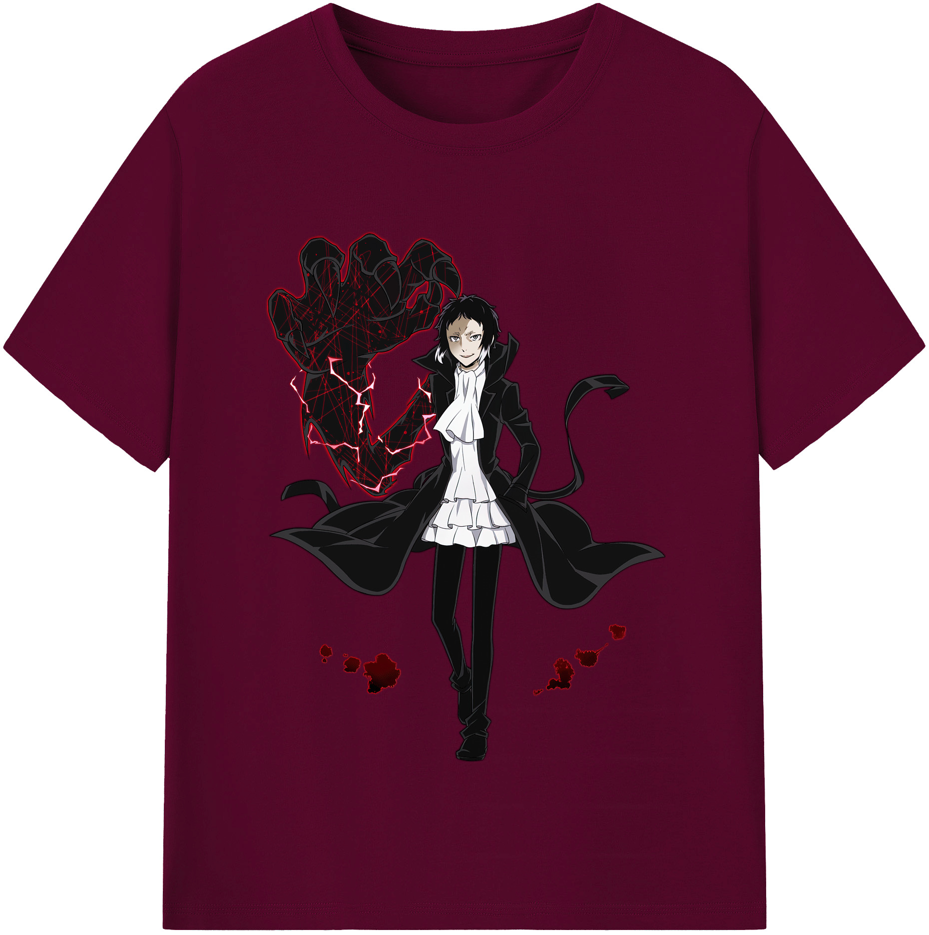 （画像用） 文豪ストレイドッグス Bungo Stray Dogs レディースカジュアルプリントTシャツ（綿100％）